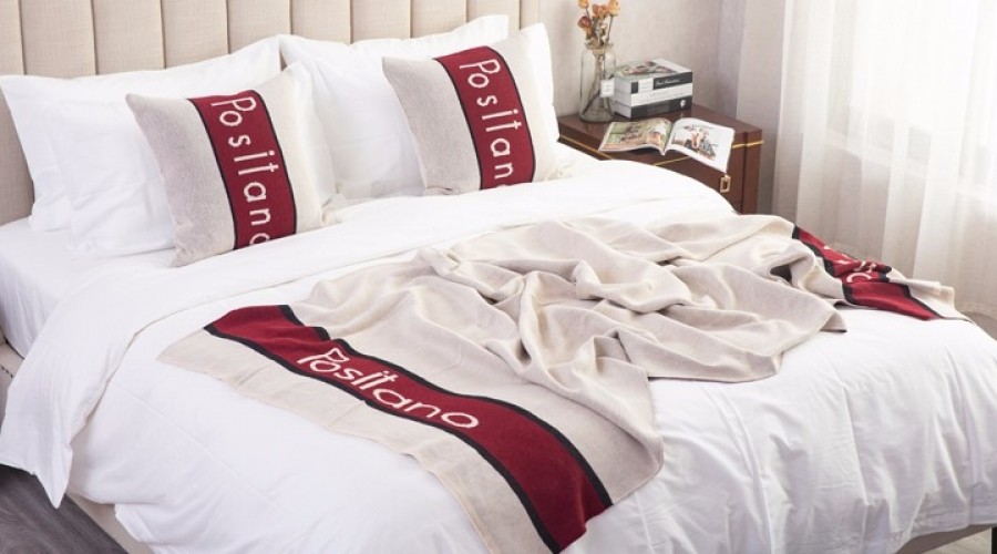 Positano伯禧塔诺--装饰盖毯