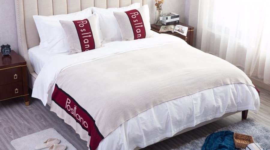 Positano伯禧塔诺--装饰盖毯