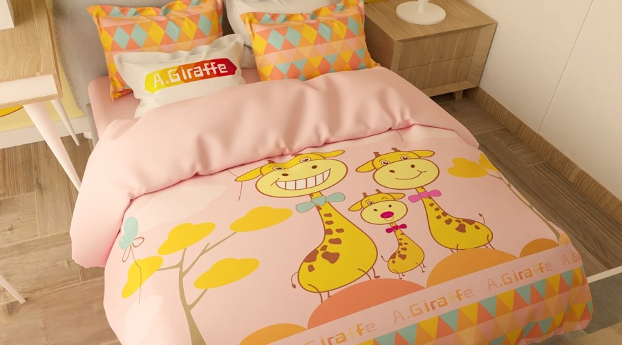 A.Giraffe晓麒麟--粉红公主风