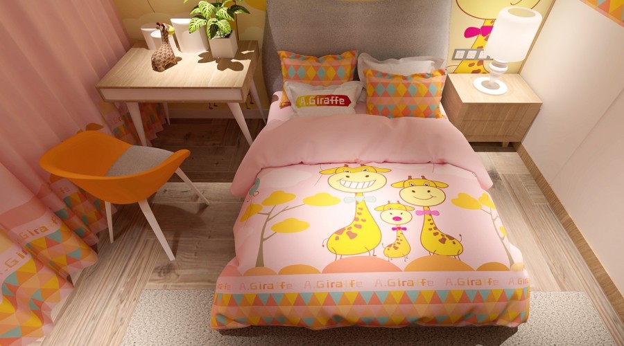 A.Giraffe晓麒麟--粉红公主风